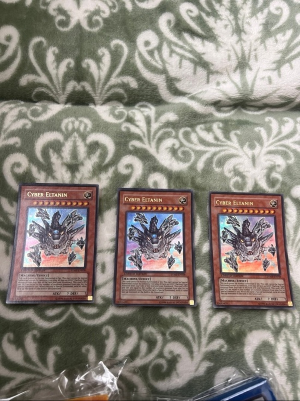 Cyber Eltanin Trading Card - Brown Frame, Holographic Art
